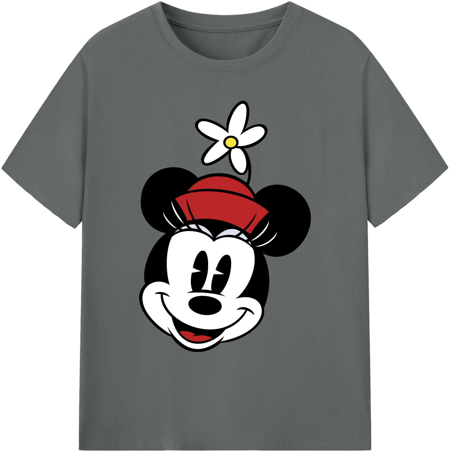 ミッキーマウス Mickey Mouse 綿100％ メンズ半袖Tシャツ｜肌触りやわらか＆通気性